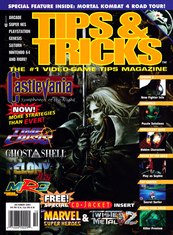 Tips & Tricks Issue 032 (October 1997) cover
